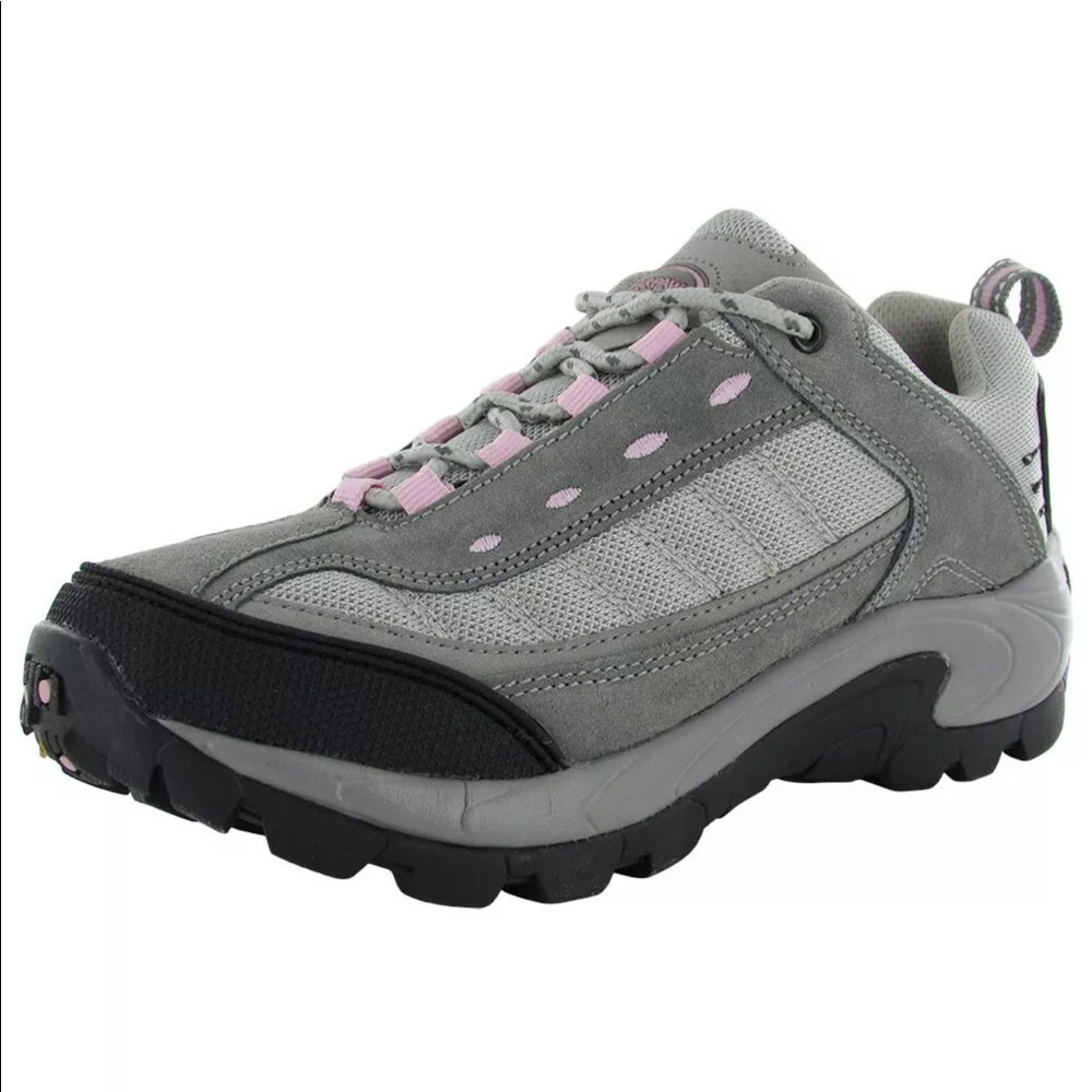 BearPaw Gray and Pink Women's Sneakers